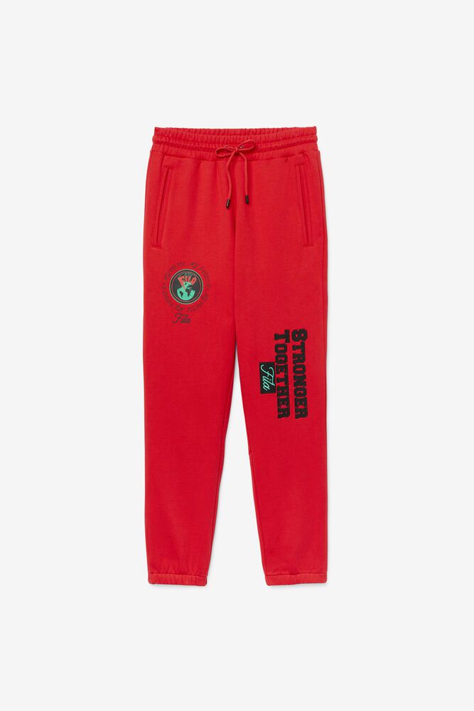 Fila Pants Womens Red - Rhys Jogger - Philippines 7328650-ZA